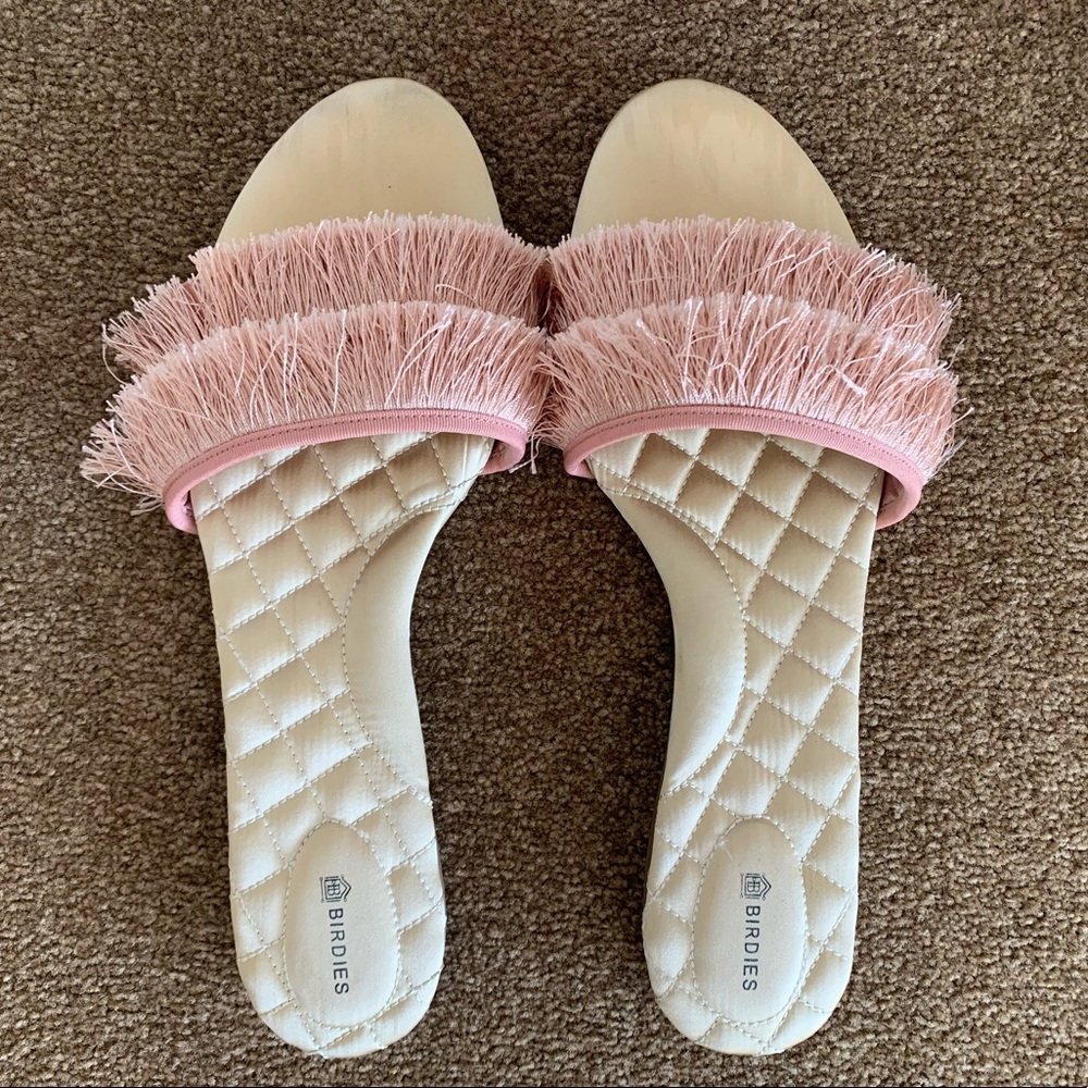 Birdies Blush Pink Slip On Shoe size 12